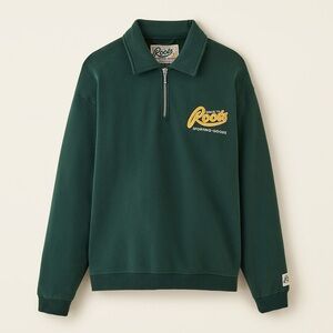 Roots quarter zip sweatshirt